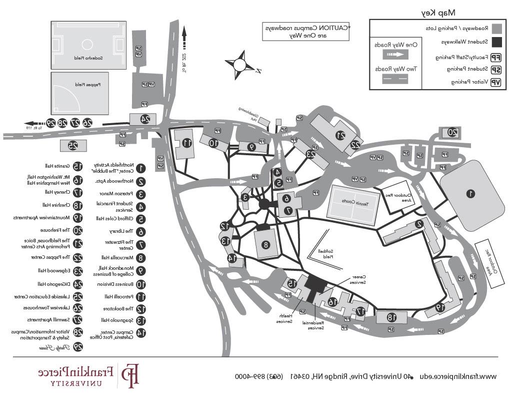 Rindge Campus Map